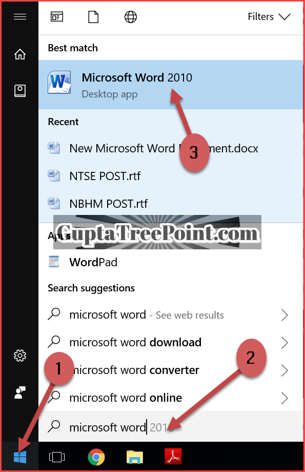 Search Microsoft Word