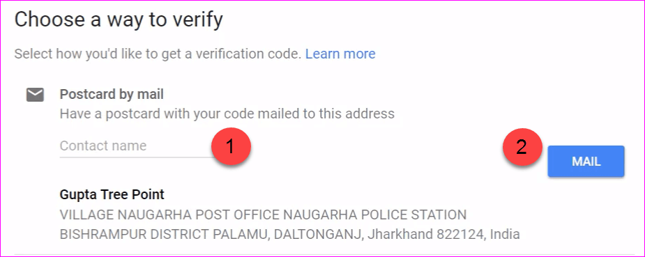 Verify By Mail