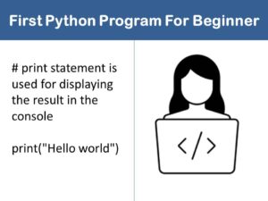 First Python Program